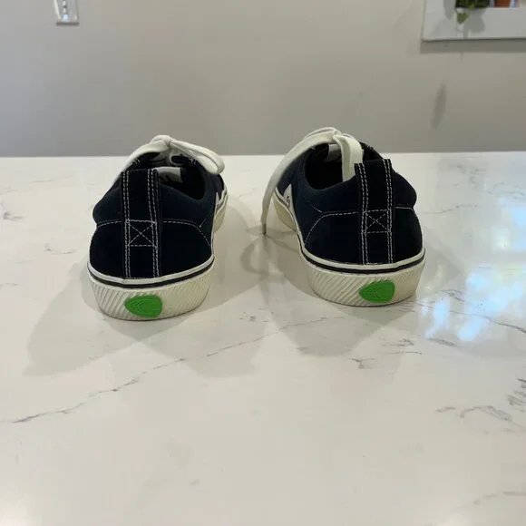 Cariuma  Catiba Men's Pro Skate Shoe Black Canvas and Suede Size  10.5 Low Top - Picture 3 of 10